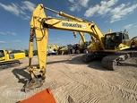Side of used Komatsu Excavator